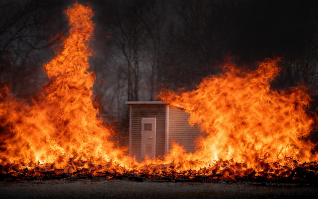 connected during emergency wildfire